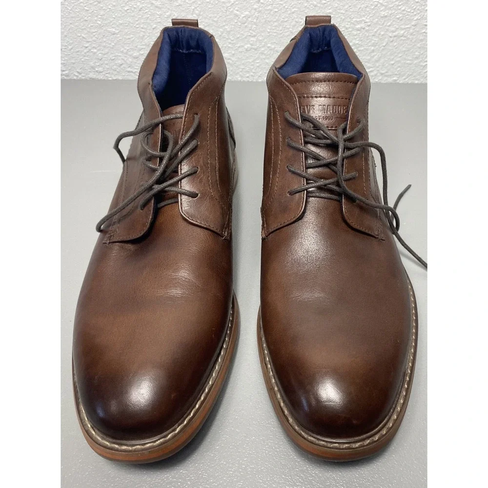 Steve Madden P-Tunder Chukka Boot Brown Men's Size 11